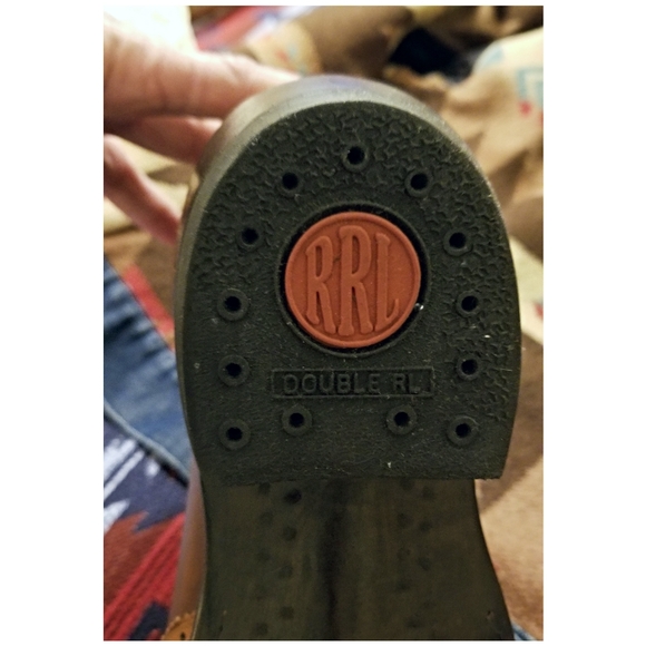 DOUBLE RL RALPH LAUREN RRL HANDCRAFTED EMBOSSED LEATHER COWBOY BOOTS- SIZE 11D - Picture 7 of 8